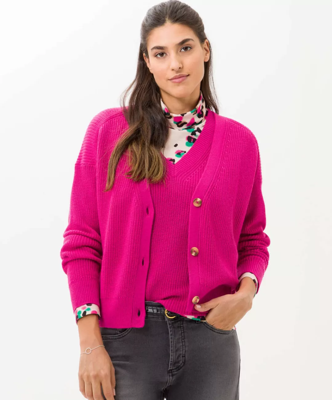 BRAX Knitwear | Sweat | Style Alicia Orchid