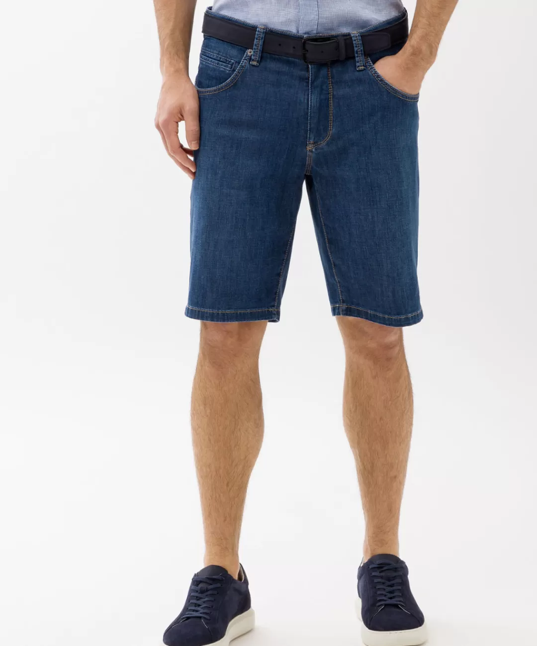 BRAX Shorts | Style Bali Regular Blue Used