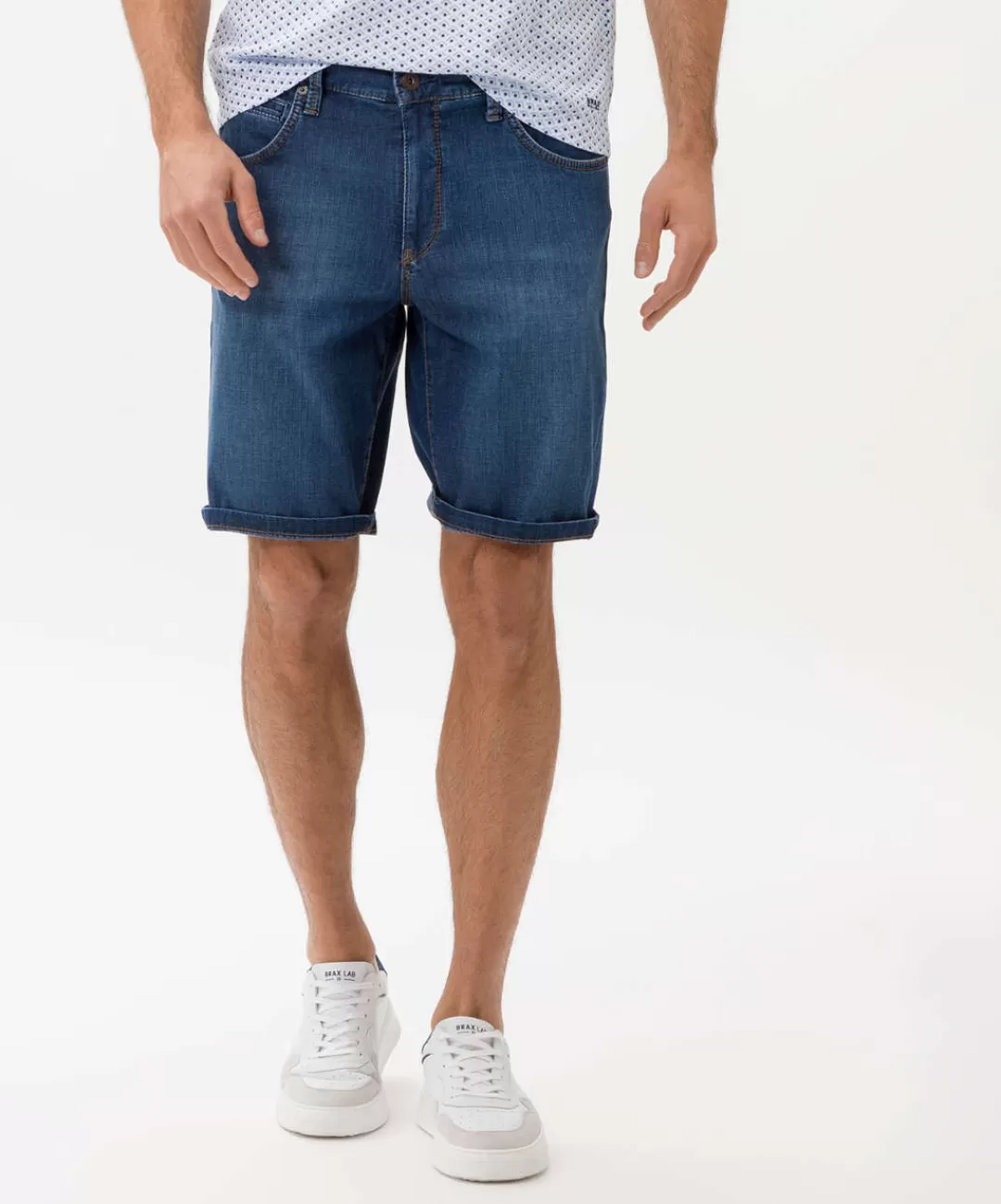 BRAX Shorts | Style Bali Regular Blue Used