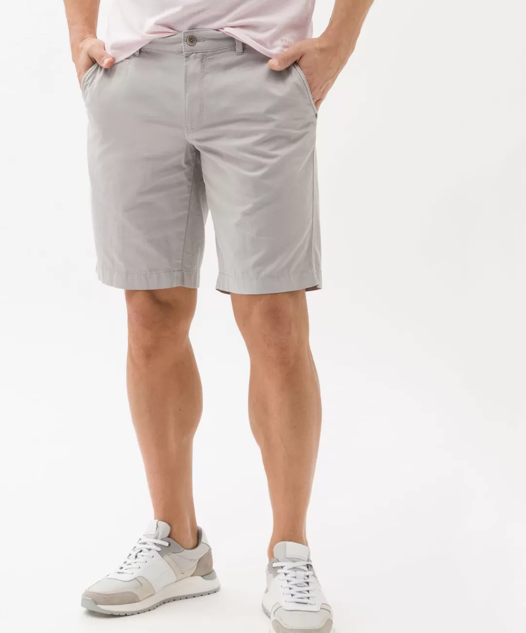 BRAX Shorts | Style Bari Silver