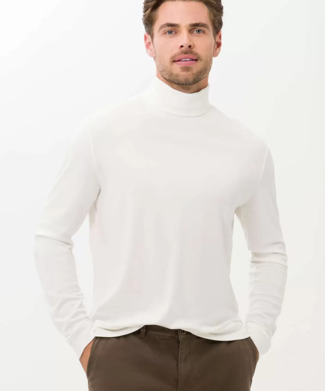 BRAX Knitwear | Sweat | Style Benno Coconut