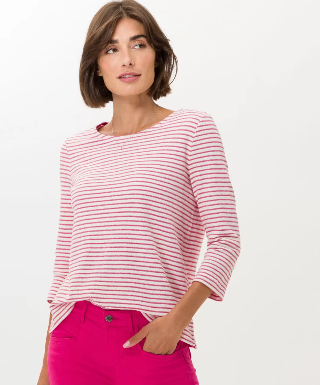 BRAX Shirts | Style Bonnie Lipstick Pink