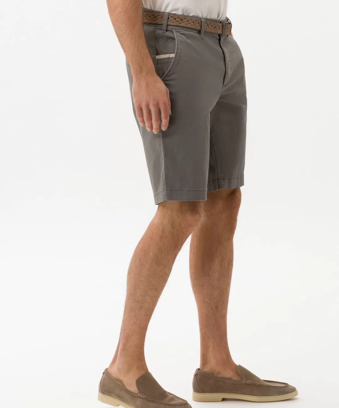 BRAX Shorts | Style Burt Grey Shade