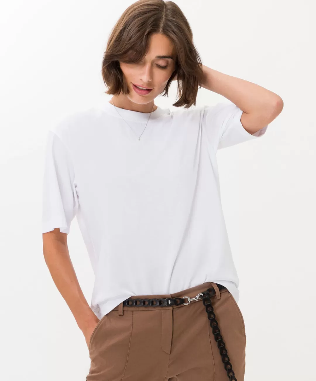 BRAX Shirts | Style Cara White