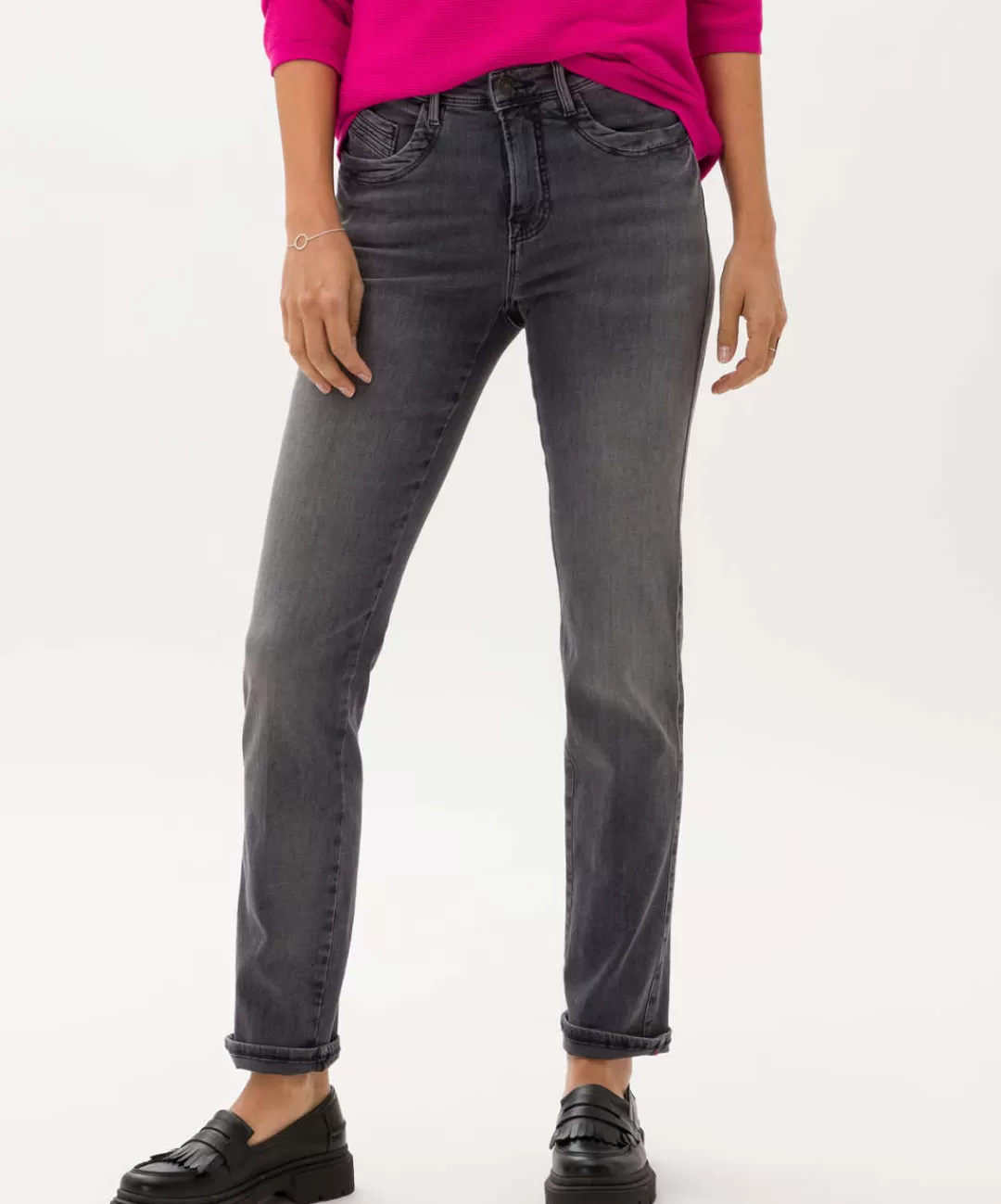 BRAX Jeans | Style Carola Used Dark Grey