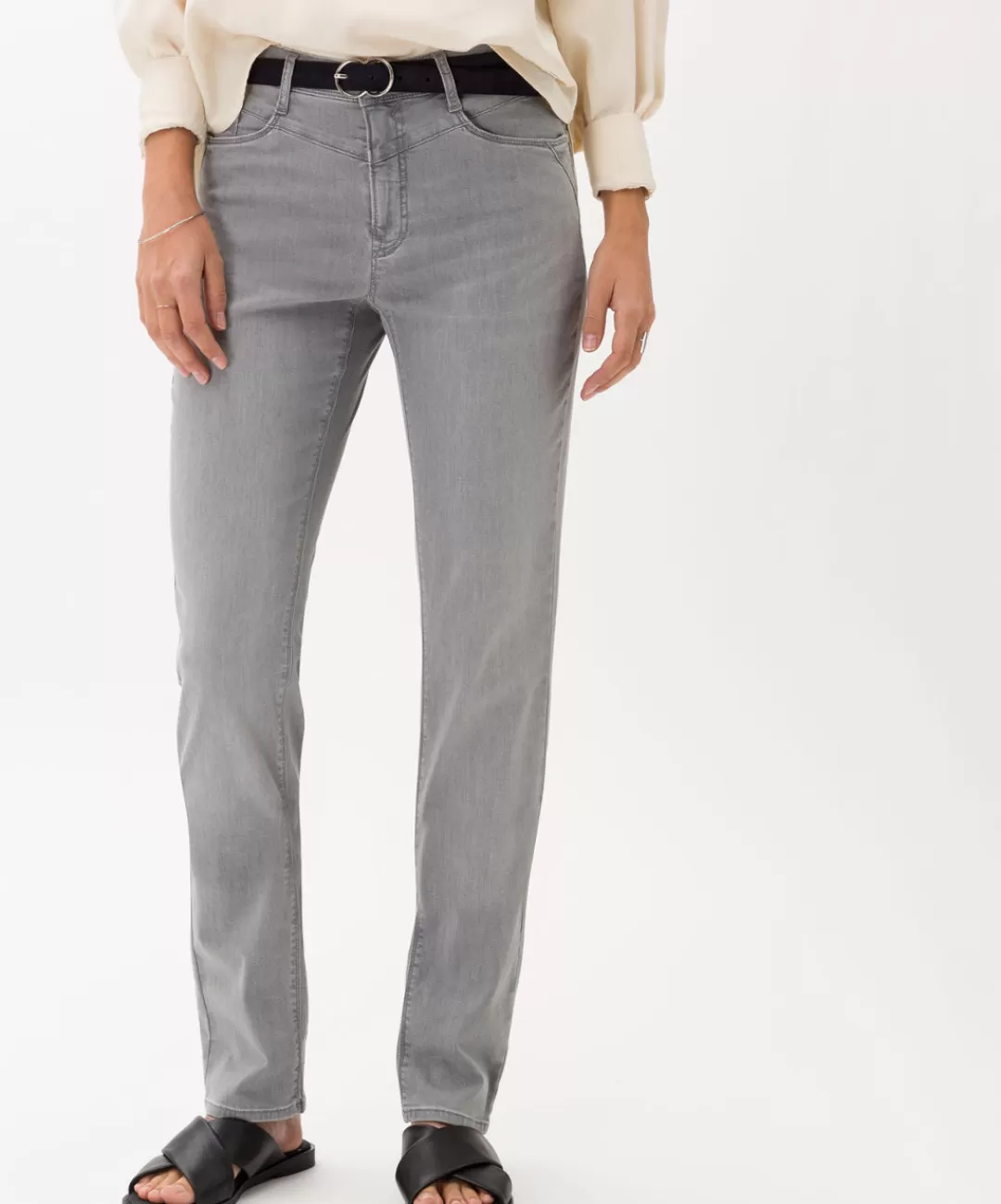 BRAX Jeans | Style Carola Used Light Grey