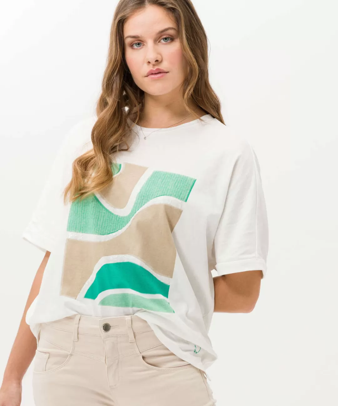 BRAX Shirts | Style Caya Cool Jade