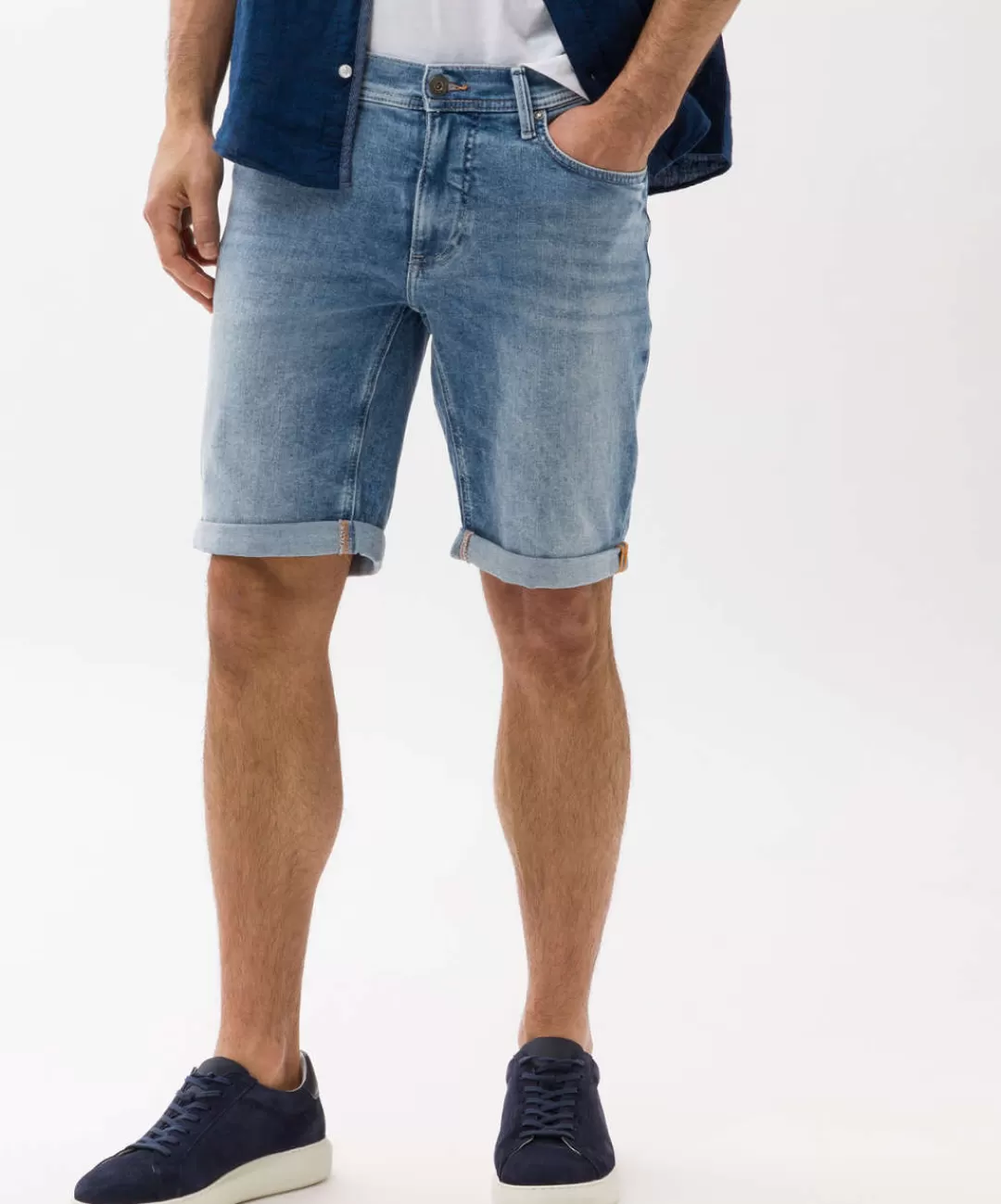 BRAX Shorts | Style Chris B Sky Used