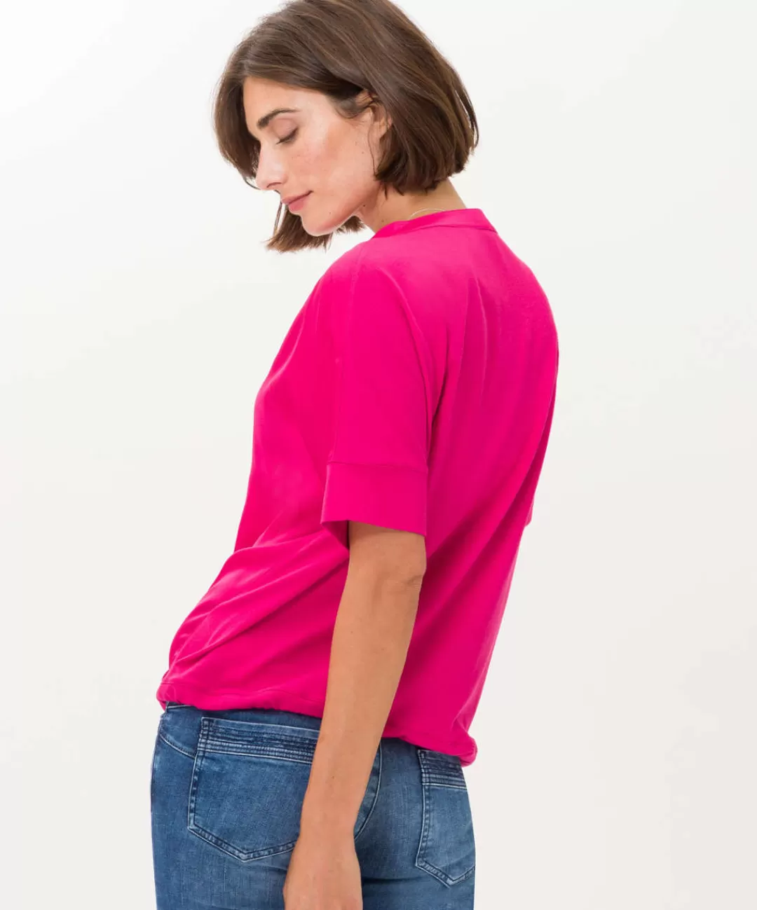 BRAX Shirts | Style Cila Lipstick Pink