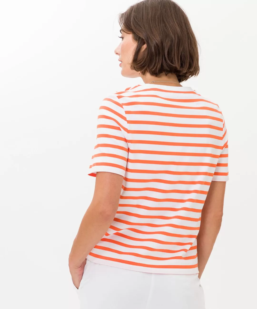 BRAX Shirts | Style Cira Orange