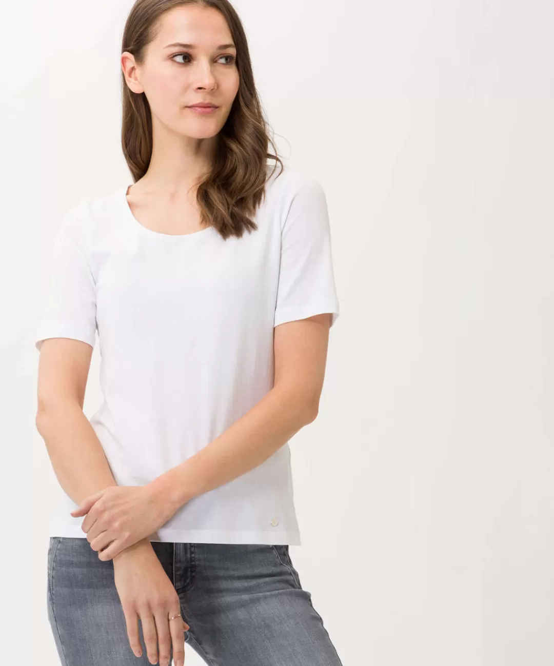 BRAX Shirts | Style Cora White