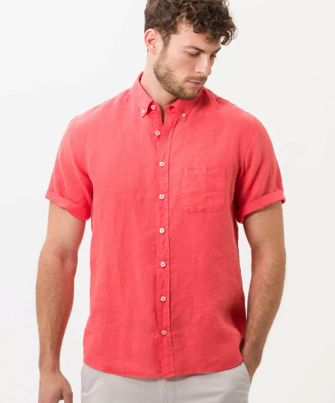 BRAX Overhemden | Style Dan U Watermelon