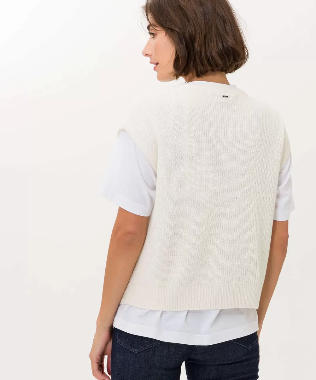 BRAX Knitwear | Sweat | Style Eve Ivory