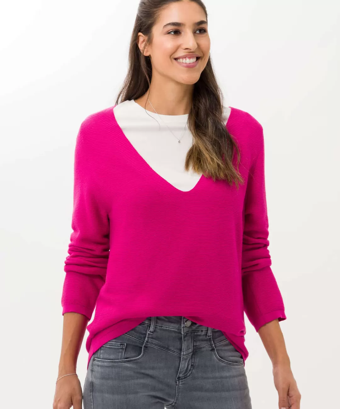 BRAX Knitwear | Sweat | Style Lana Orchid