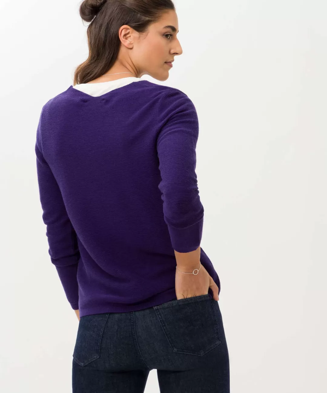 BRAX Knitwear | Sweat | Style Lana Amethyst