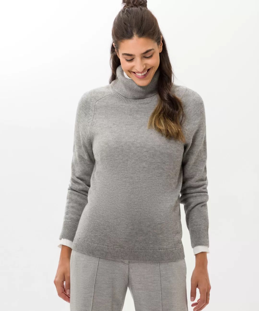 BRAX Knitwear | Sweat | Style Lea Light Grey