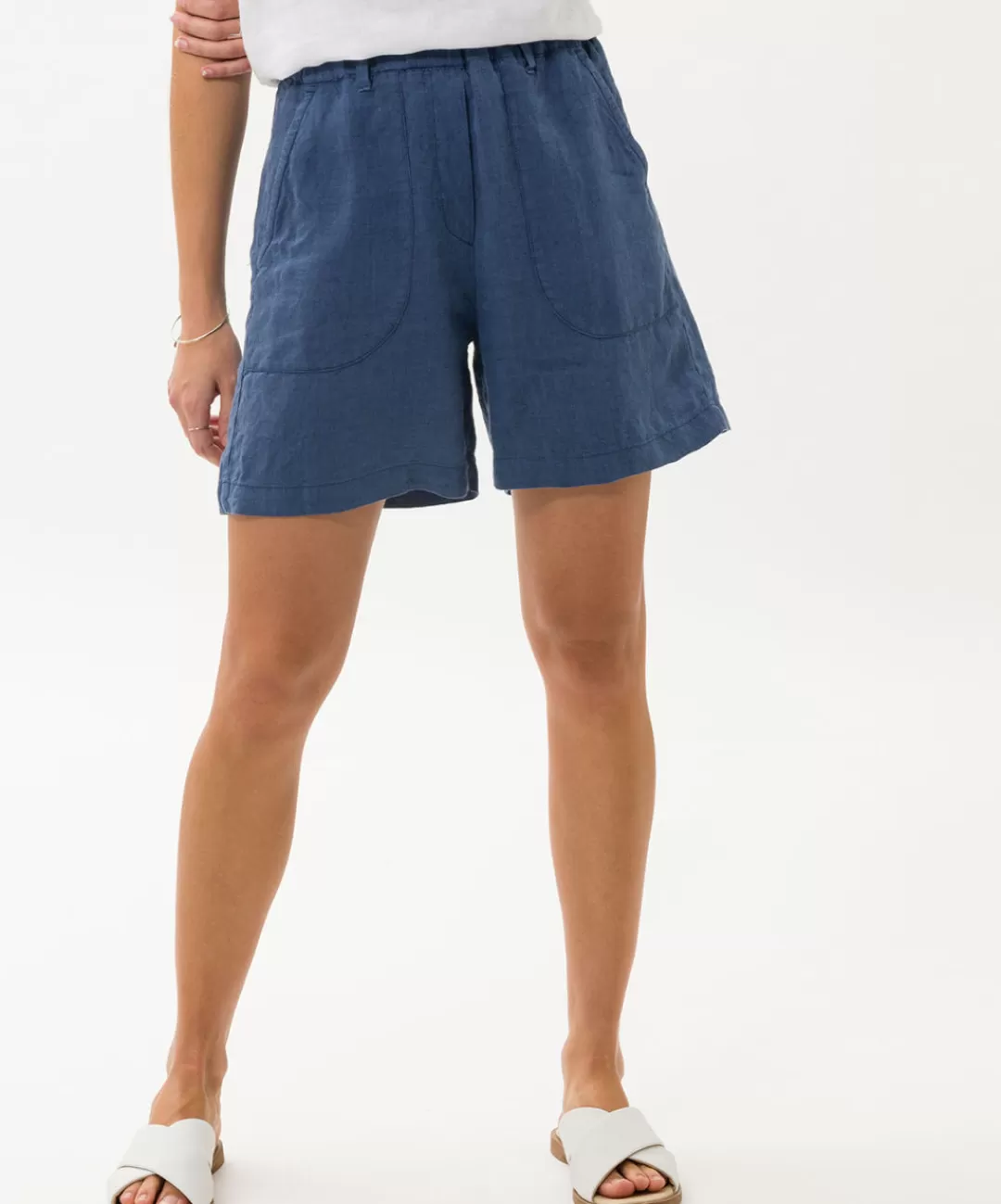 BRAX Shorts | Style Macie B Indigo