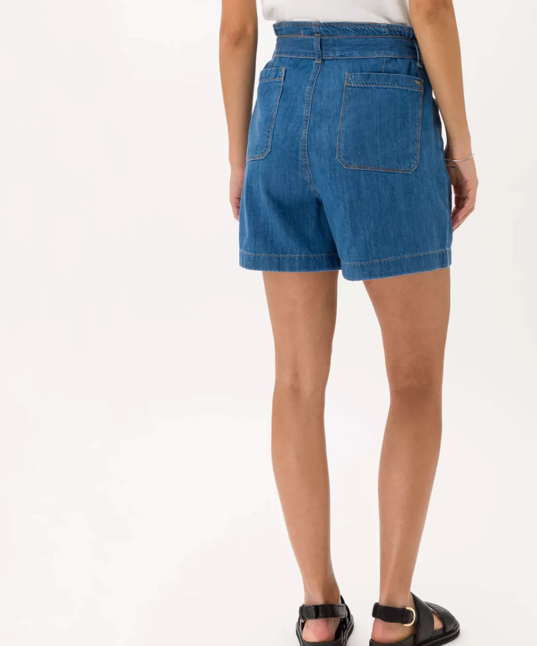 BRAX Shorts | Style Macie B Clean Regular Blue