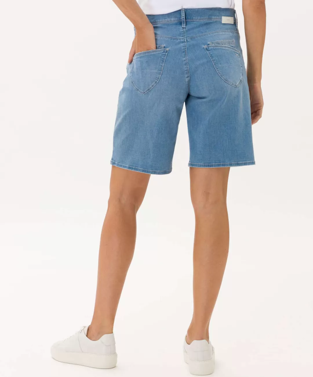 BRAX Shorts | Style Mel B Used Light Blue