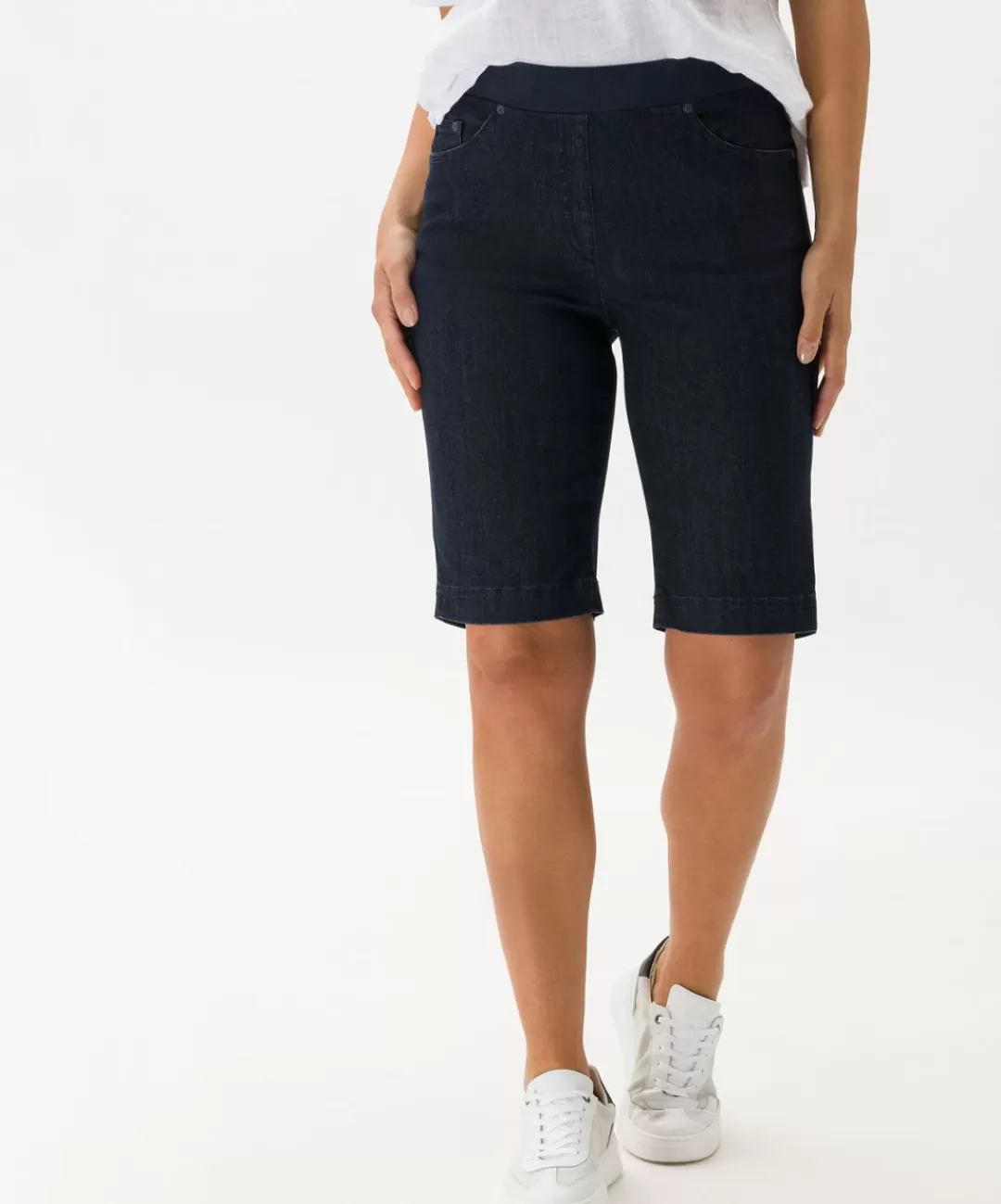 BRAX Shorts | Style Pamina Bermuda Dark Blue