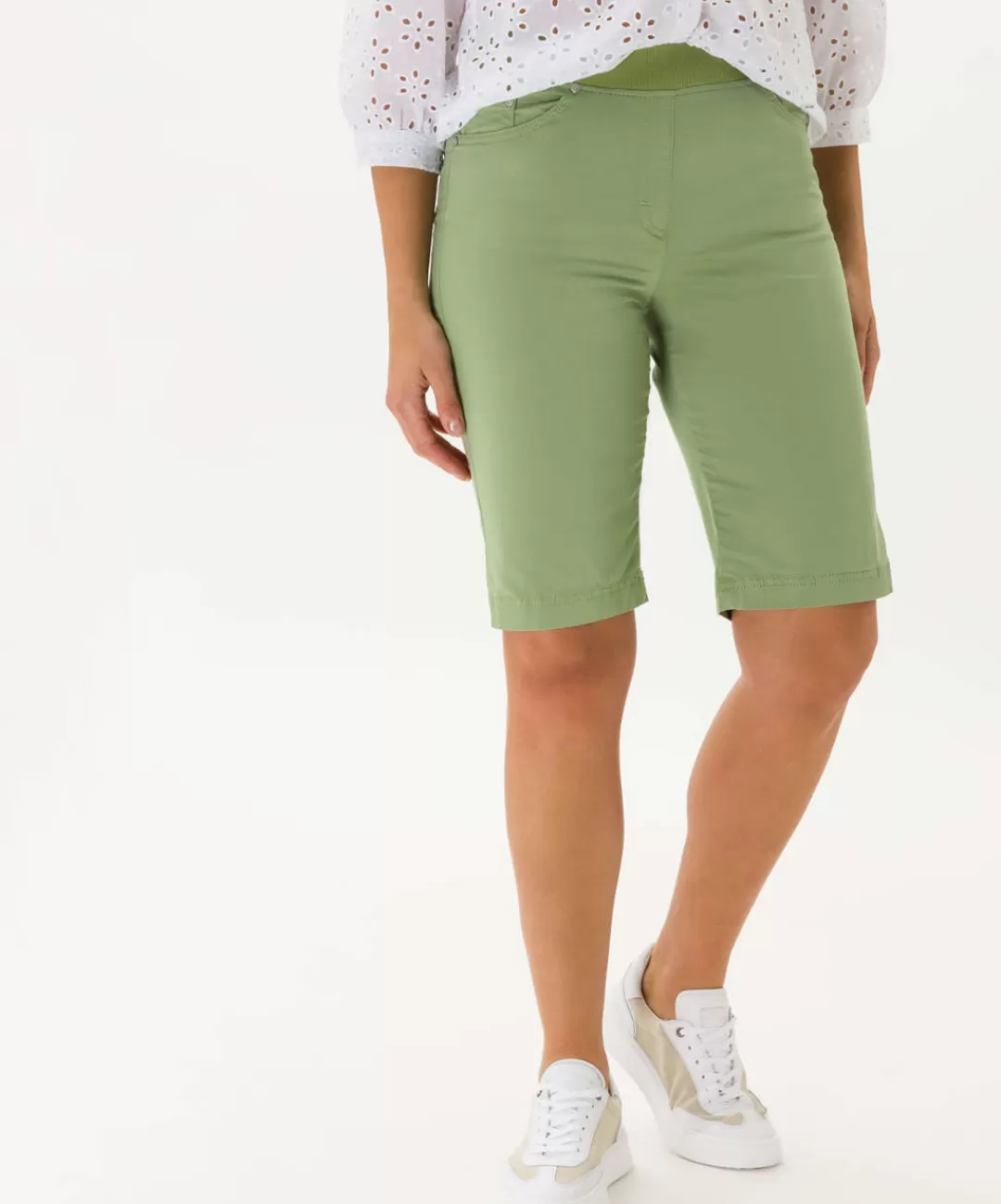 BRAX Broeken | Style Pamina Bermuda Green