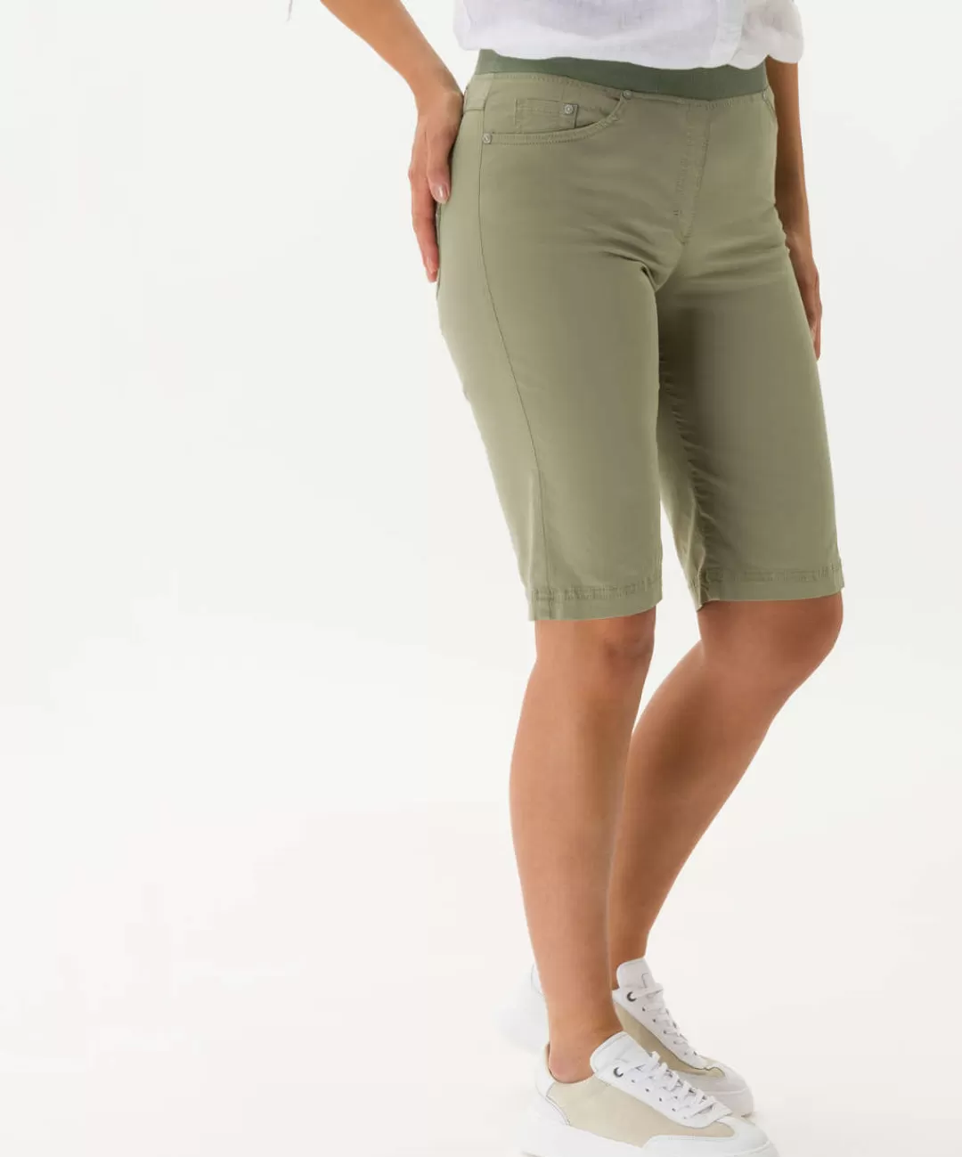 BRAX Shorts | Style Pamina Bermuda Khaki