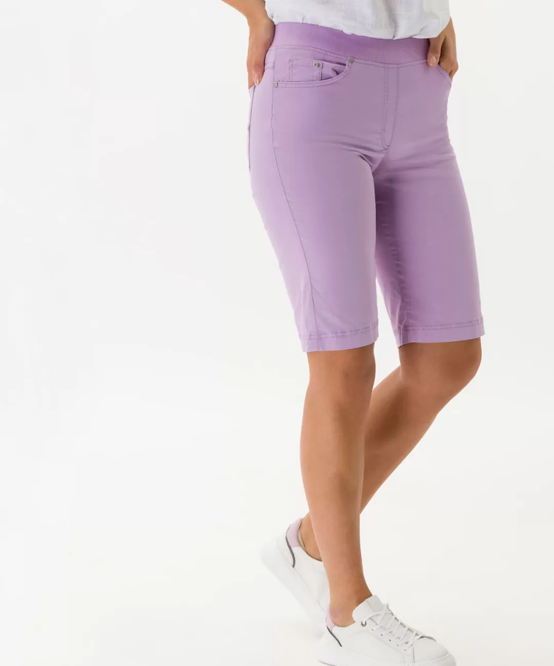 BRAX Shorts | Style Pamina Bermuda Lavender