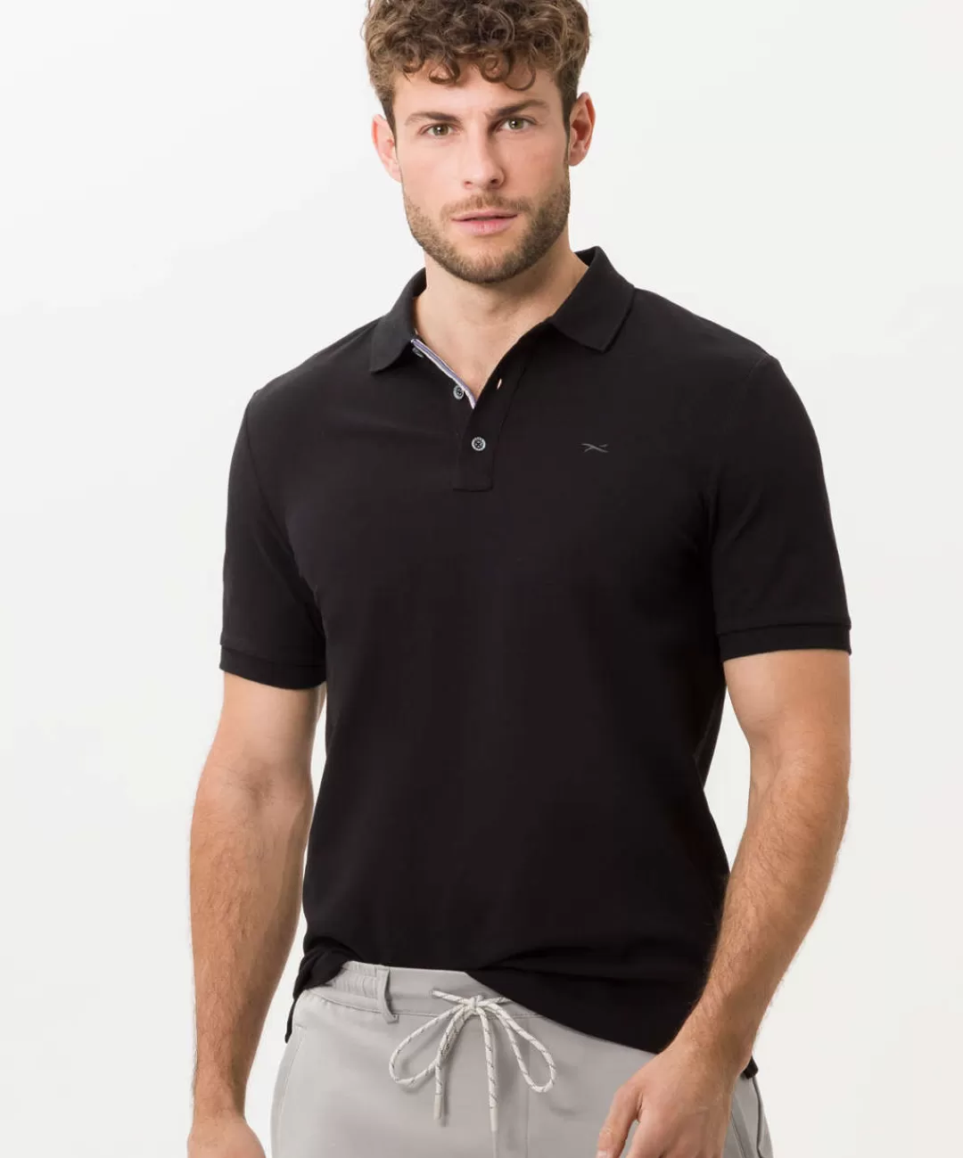 BRAX Shirts | Polo'S | Style Pete U Black