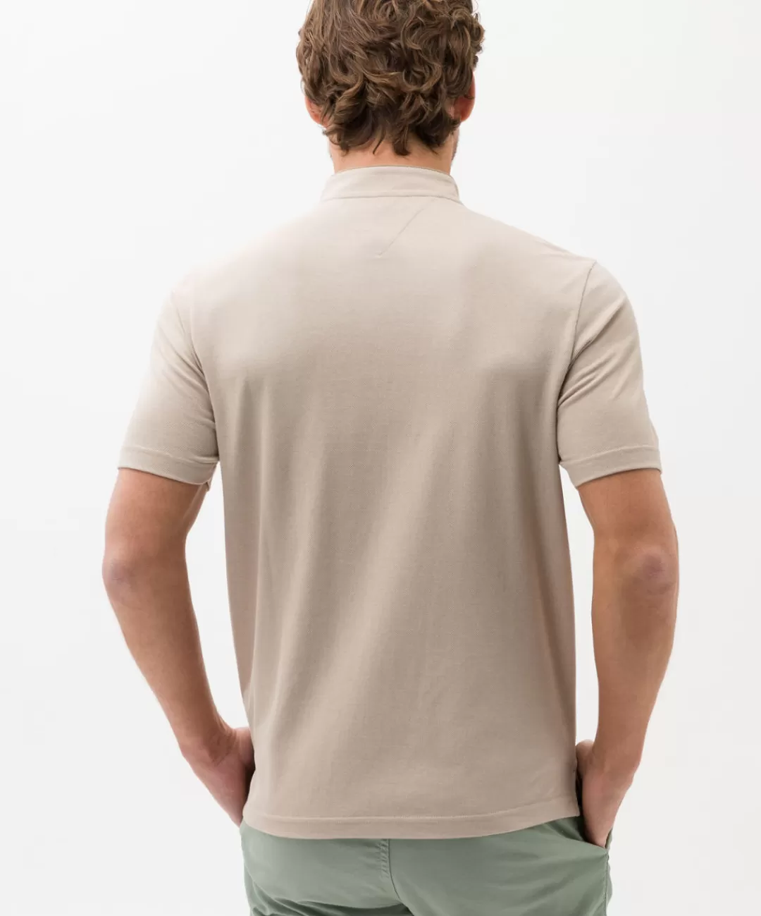 BRAX Shirts | Polo'S | Style Pierce Sesame