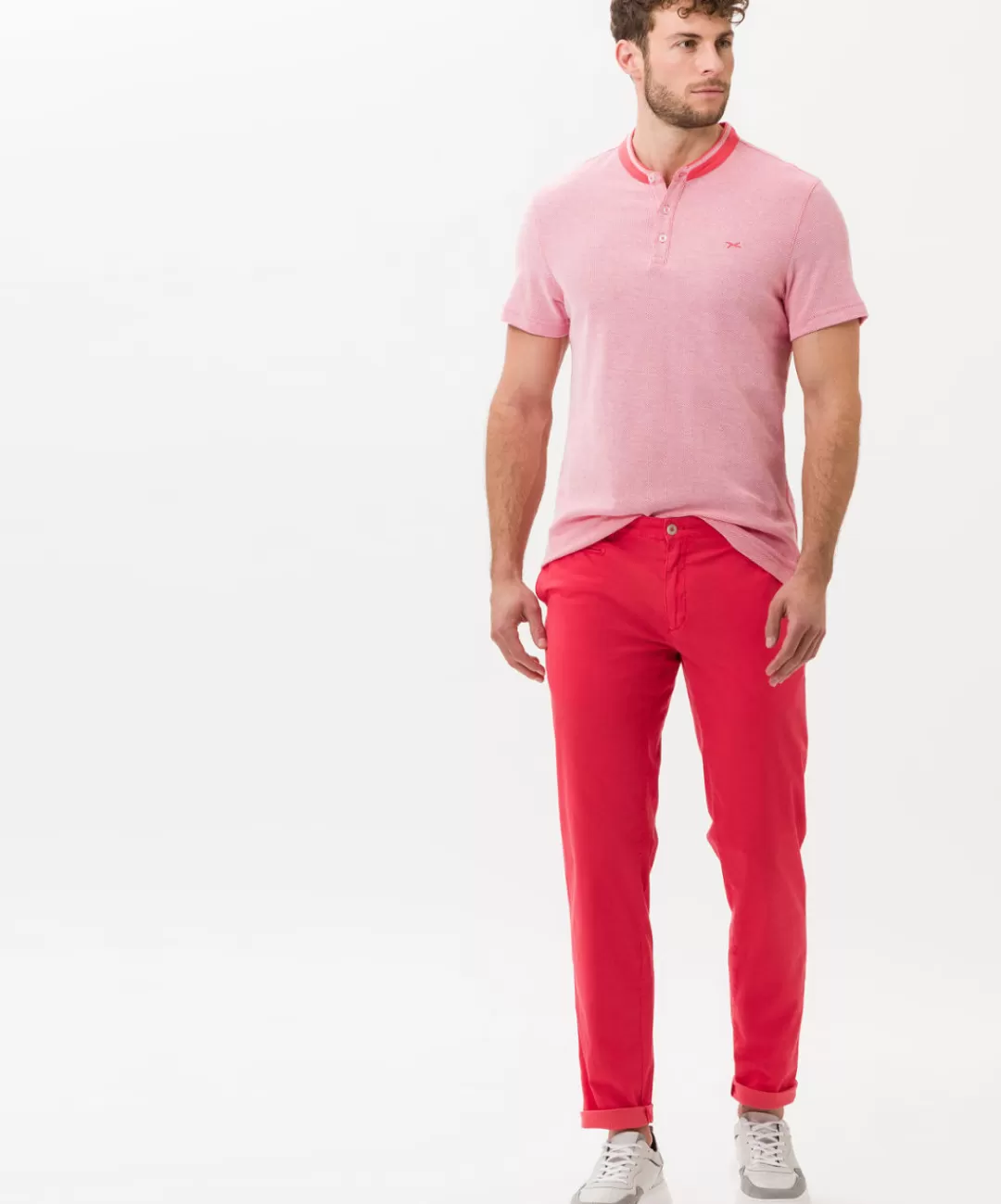 BRAX Shirts | Polo'S | Style Pollux Watermelon