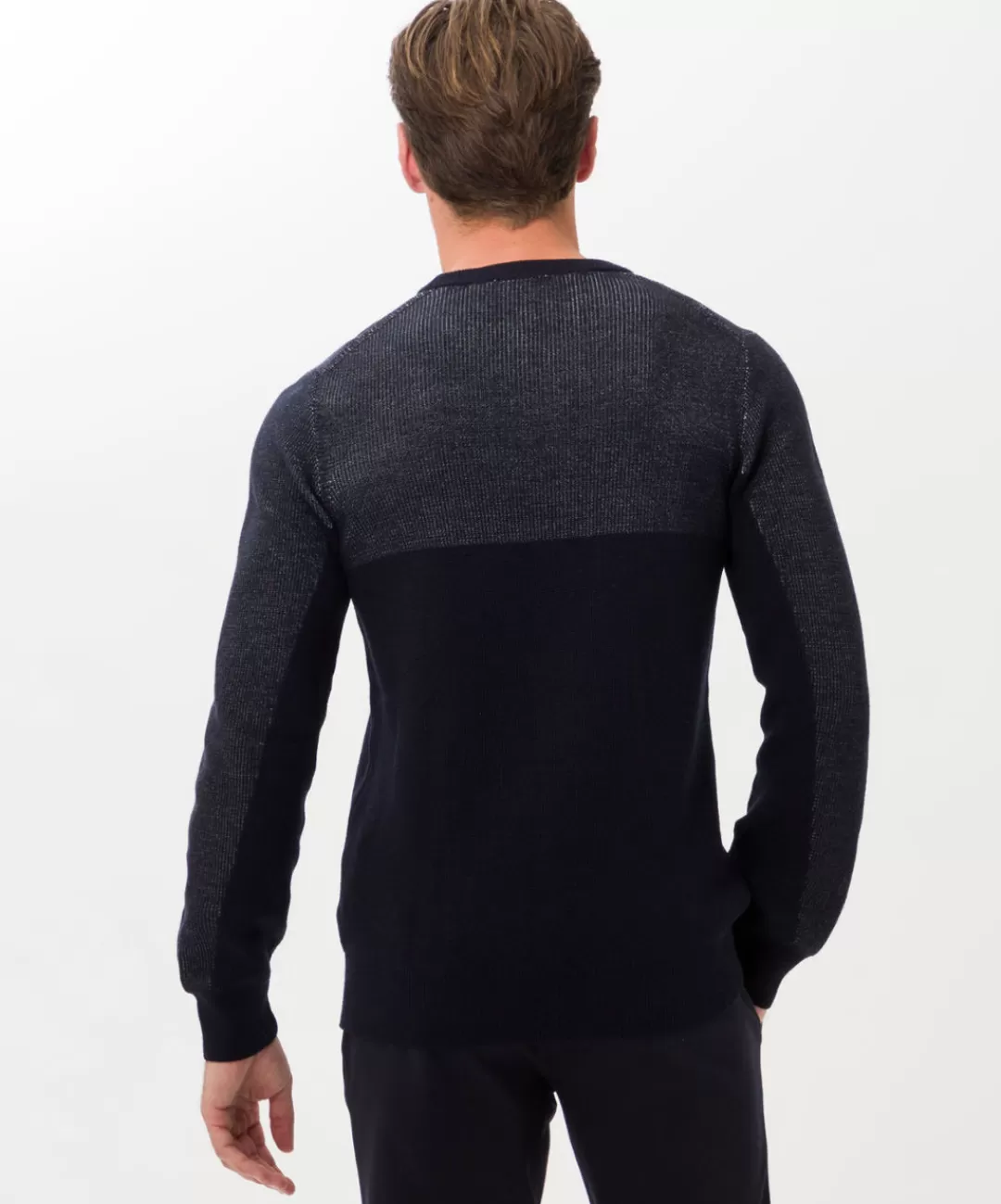 BRAX Knitwear | Sweat | Style Rick Navy