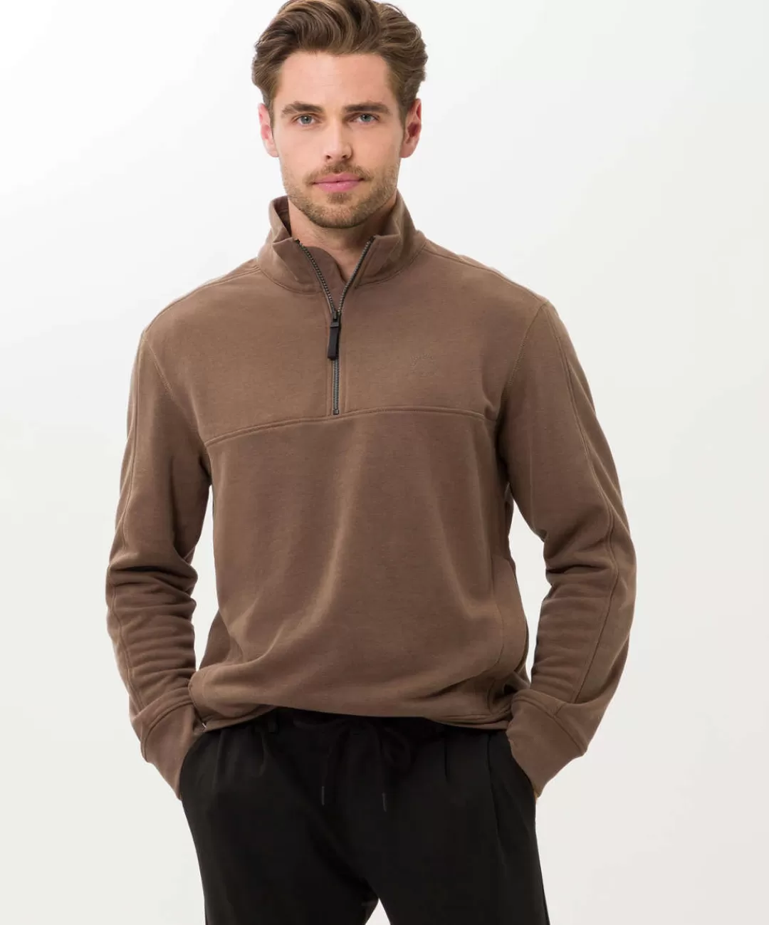 BRAX Knitwear | Sweat | Style Steve Cold Brew