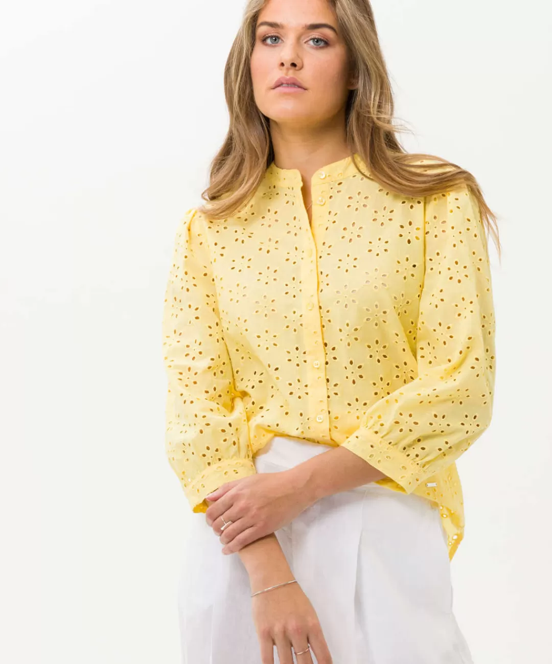 BRAX Blouses | Style Velia Banana