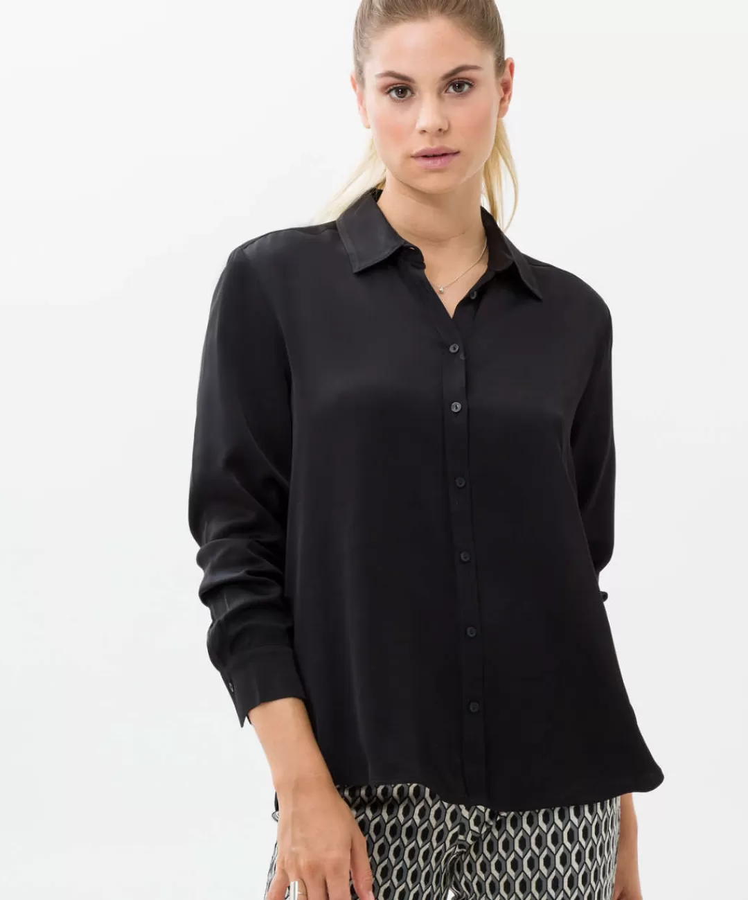 BRAX Blouses | Style Vic Black