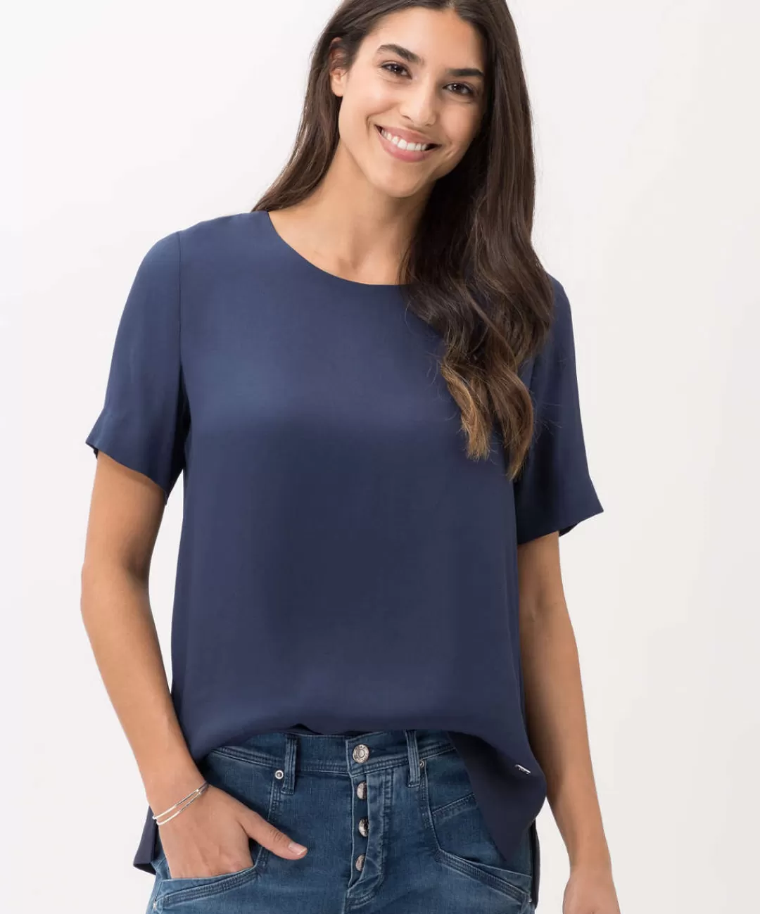 BRAX Blouses | Style Vilma Indigo