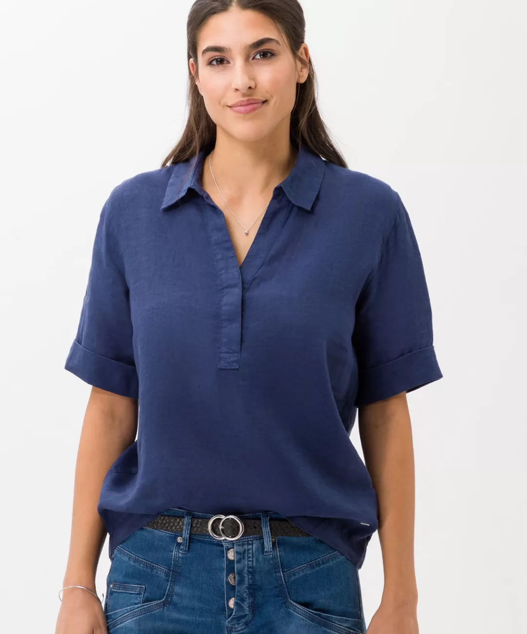 BRAX Blouses | Style Vio Indigo