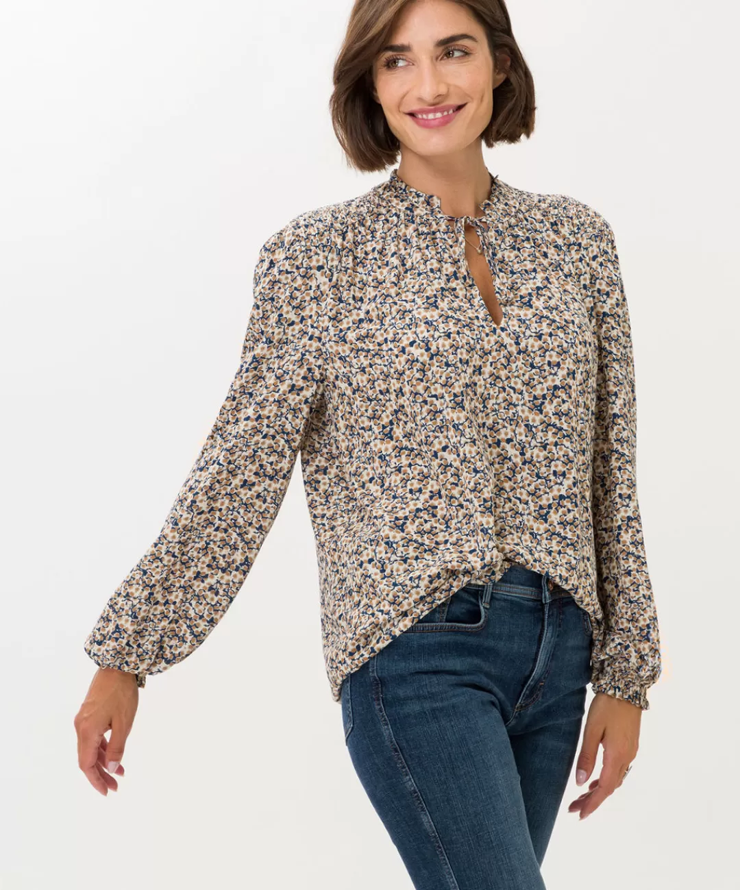 BRAX Blouses | Style Vivi Marine