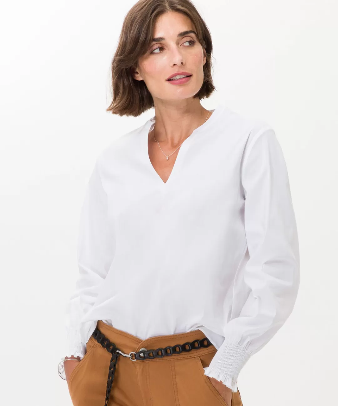 BRAX Blouses | Style Vivi White